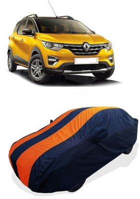 QLAX Car Cover For Maruti Triber (With Mirror Pockets)(Orange)