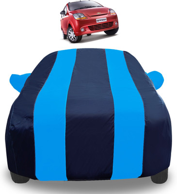 Amanzo Car Cover For Maruti Suzuki S-Presso (With Mirror Pockets)(Blue)