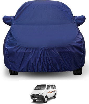 Auto Hub Car Cover For Maruti Suzuki Eeco (With Mirror Pockets)(Blue)