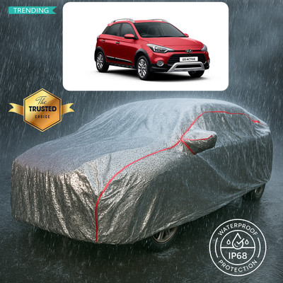 PAGORA Car Cover For Hyundai i20 Active (With Mirror Pockets)(Silver)