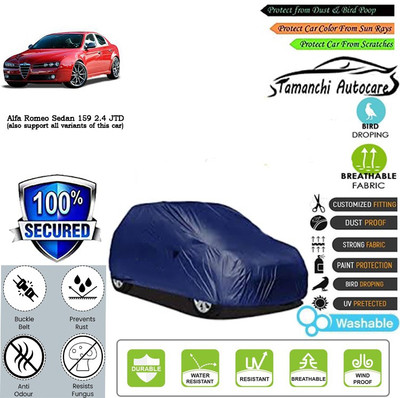 Tamanchi Autocare Car Cover For Alfa Romeo Sedan 159 2.4 JTD(Blue)