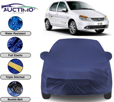 AUCTIMO Car Cover For Tata Indica eV2 (With Mirror Pockets)(Multicolor)