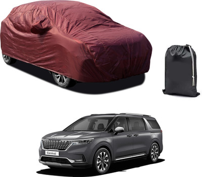 CODOKI Car Cover For Kia Grand Carnival (With Mirror Pockets)(Maroon)