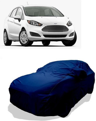 QLAX Car Cover For Maruti Fiesta 1.6L (P) (With Mirror Pockets)(Green)