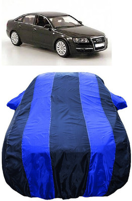 Wegather Car Cover For Audi A6 C6 TDI (With Mirror Pockets)(Blue)