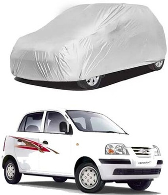 HMS Car Cover For Hyundai Santro(Silver)