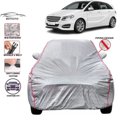 BOTAUTO Car Cover For Mercedes Benz B-Class, B-Class B180 Sport, Universal For Car, B-Class Facelift (With Mirror Pockets)(Silver, Red, For 2008, 2009, 2010, 2011, 2012, 2013, 2014, 2015, 2016, 2017, 2018, 2019, 2020, 2021, 2022, 2023 Models)