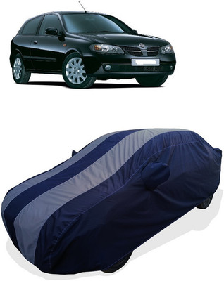 Coxtor Car Cover For Nissan Almera 1.5 SVE (With Mirror Pockets)(Grey)