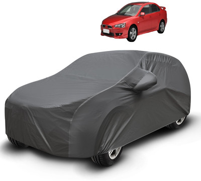 Auto Hub Car Cover For Mitsubishi Lancer (With Mirror Pockets)(Grey)
