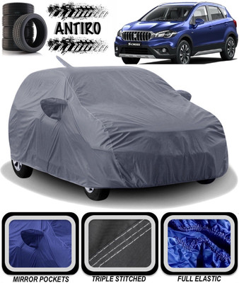 ANTIRO Car Cover For Toyota Camry (With Mirror Pockets)(Grey)