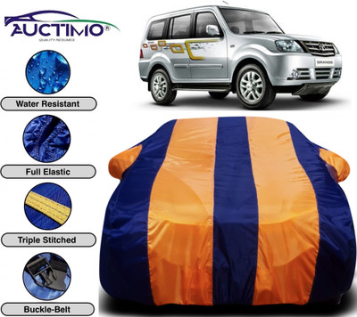 AUCTIMO Car Cover For Tata Sumo Gold (With Mirror Pockets)(Multicolor)