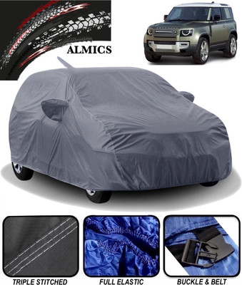 ALMICS Car Cover For Land Rover Defender (With Mirror Pockets)(Grey)