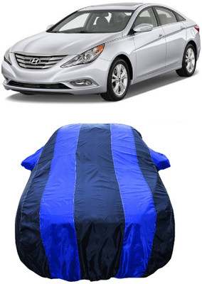 Wegather Car Cover For Hyundai Sonata Fluidic (With Mirror Pockets)(Blue)