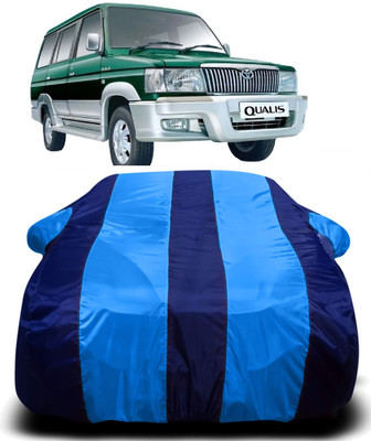 AXLOZ Car Cover For Toyota Qualis (With Mirror Pockets)(Multicolor)