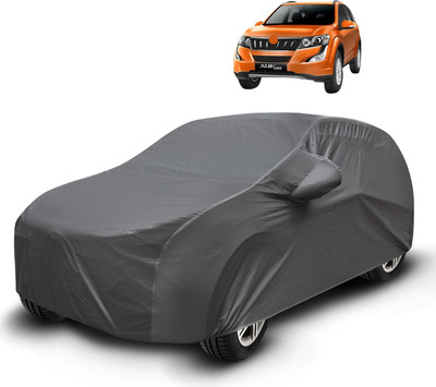 Auto Hub Car Cover For Mahindra XUV 500 (With Mirror Pockets)(Grey)