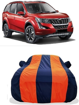 Tricway Car Cover For Mahindra XUV500 W11 AT Diesel (With Mirror Pockets)(Orange)