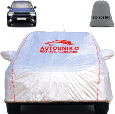autouniko Car Cover For Kia Carens (With Mirror Pockets)(Silver, For 2022, 2023, 2024, 2025 Models)