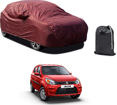 GOSHIV-car and bike accessories Car Cover For Maruti Suzuki A-Star ABS (With Mirror Pockets)(Maroon)