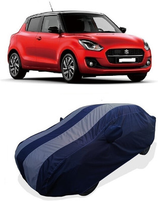 Coxtor Car Cover For Maruti Suzuki Swift AMT VXI Petrol (With Mirror Pockets)(Grey)