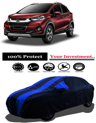 Amexride Car Cover For Honda WRV Edge Edition i-DTEC S Diesel (With Mirror Pockets)(Multicolor)
