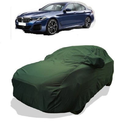 Coxtor Car Cover For BMW 5 Series 530i M Sport Petrol (With Mirror Pockets)(Gold)