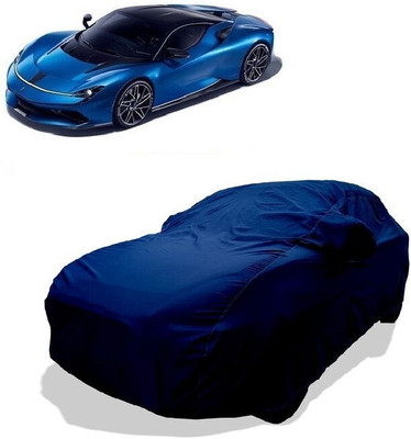 QLAX Car Cover For Maruti Battista GT Hypercar (With Mirror Pockets)(Green)