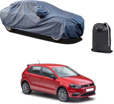 GOSHIV-car and bike accessories Car Cover For Volkswagen Polo GT (With Mirror Pockets)(Grey, For 2018, 2019, 2020, 2021, 2022, 2023 Models)
