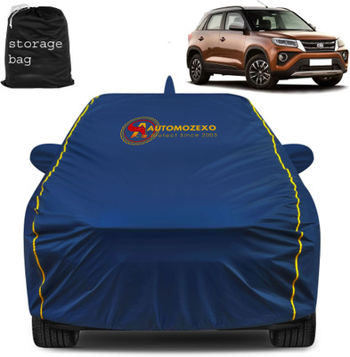 AUTOMOZEXO Car Cover For Toyota Urban Cruiser (With Mirror Pockets)(Blue)