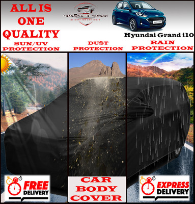 Tamanchi Autocare Car Cover For Hyundai Grand i10(Black)