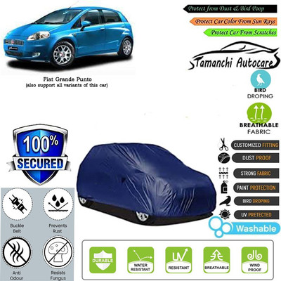 Tamanchi Autocare Car Cover For Fiat Grande Punto(Blue)