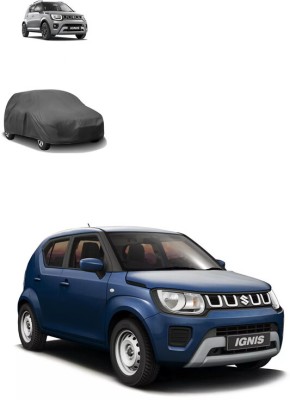 ATBROTHERS Car Cover For Maruti Suzuki Ignis (Without Mirror Pockets)(Grey)