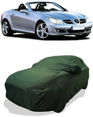 Coxtor Car Cover For Mercedes Benz SLK-Class 200k (With Mirror Pockets)(Green)