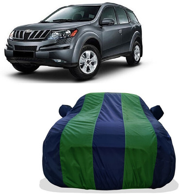Tricway Car Cover For Mahindra XUV500 W8 2WD (With Mirror Pockets)(Green)