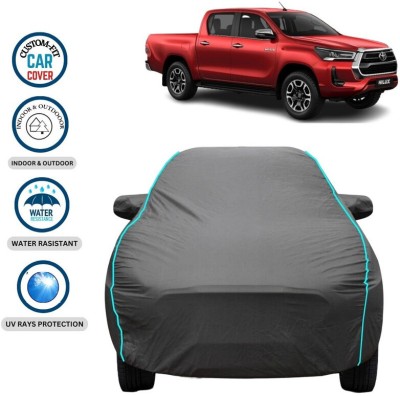 VOLTEMART Car Cover For Toyota Qualis, Universal For Car (With Mirror Pockets)(Grey, For 2010, 2011, 2012, 2013, 2014, 2015, 2016, 2017, 2018, 2019, 2020, 2021, 2022, 2023 Models)