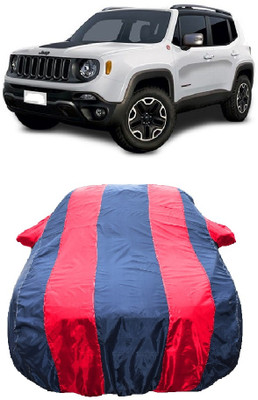 Wegather Car Cover For Jeep Renegade (With Mirror Pockets)(Red)