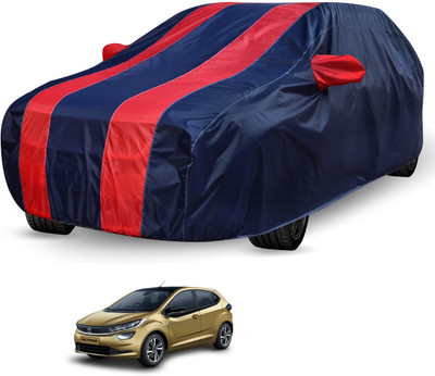 Auto Hub Car Cover For Tata Altroz (Without Mirror Pockets)(Blue, Red)