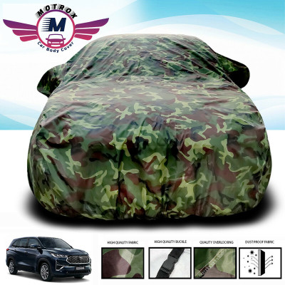 MoTRoX Car Cover For Toyota Innova 2.0L (Without Mirror Pockets)(Green)