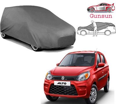 Gunsun Car Cover For Maruti Suzuki Alto (Without Mirror Pockets)(Grey, For 2005, 2010, 2015, 2020, 2022 Models)