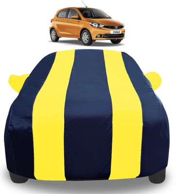 Amanzo Car Cover For Tata Tiago (With Mirror Pockets)(Yellow)