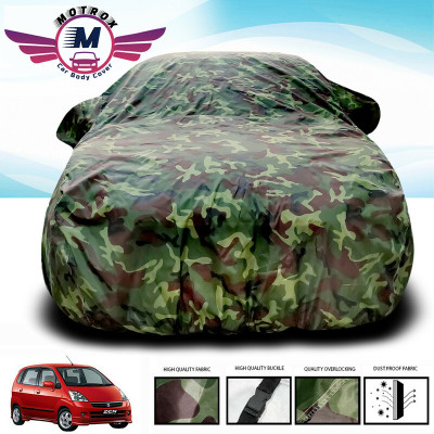MoTRoX Car Cover For Maruti Suzuki Zen (Without Mirror Pockets)(Green)