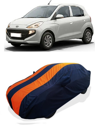 Coxtor Car Cover For Hyundai Santro Sportz Petrol (With Mirror Pockets)(Orange)