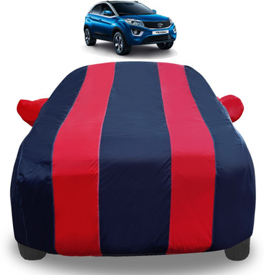 Amanzo Car Cover For Tata Nexon (With Mirror Pockets)(Red)