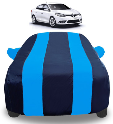 Auto Hub Car Cover For Renault Fluence (With Mirror Pockets)(Blue)