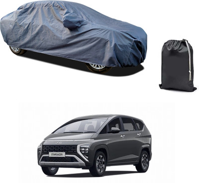 PAGORA Car Cover For Hyundai Universal For Car (With Mirror Pockets)(Grey, For 2019, 2020, 2021, 2022, 2023 Models)