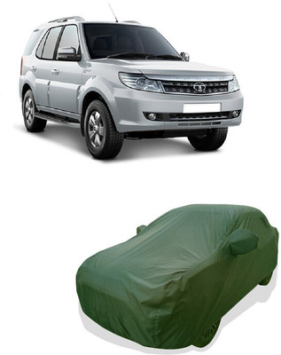 Tricway Car Cover For Tata Safari Storme LX Diesel (With Mirror Pockets)(Green)