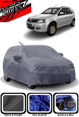J S R Car Cover For Mahindra Verito Vibe 1.5 dCi D4 Diesel (With Mirror Pockets)(Grey)