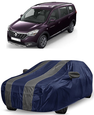 ANTOFY Car Cover For Renault Lodgy Stepway 85PS RXL 8S Diesel (With Mirror Pockets)(Grey, Blue)