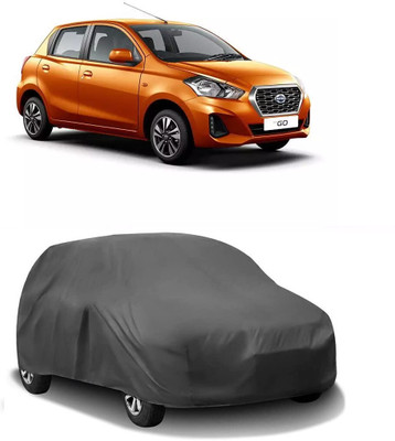 Autocom Car Cover For Datsun Go (Without Mirror Pockets)(Grey)