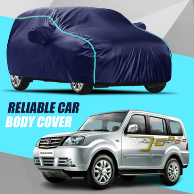 AXLOZ Car Cover For Tata Sumo Grande (With Mirror Pockets)(Multicolor)