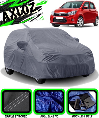 AXLOZ Car Cover For Maruti Suzuki Celerio (With Mirror Pockets)(Grey)